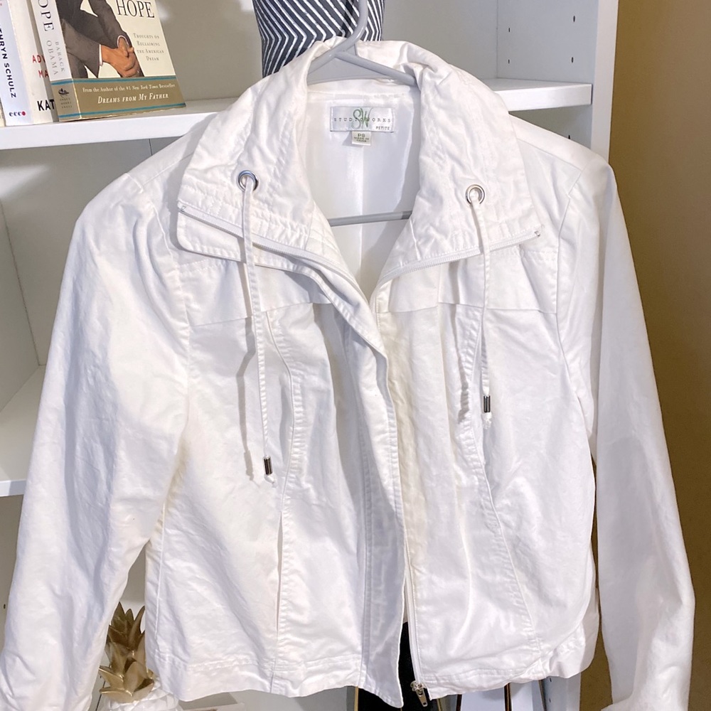 White blazer
